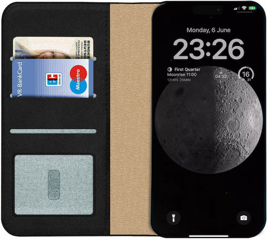 Book Δερματίνης Χρυσό (Realme 7 Pro)