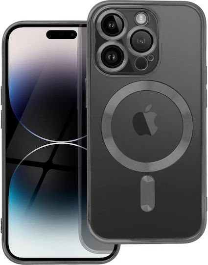 Tech-Protect Magshine Back Cover Silicon Negru (iPhone 14 Pro Max)