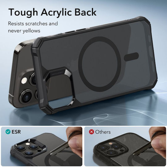 ESR Air Armor Back Cover Plastic / Silicone Black (iPhone 15 Pro)