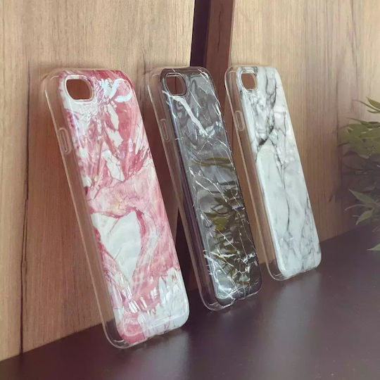 Wozinsky Marble Back Cover Σιλικόνης Μαύρο (Galaxy Note 9)