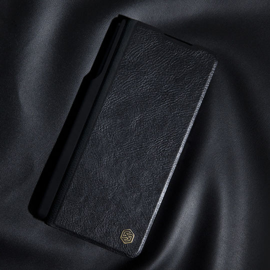 Nillkin Camshield Qin Pro Back Cover Δερματίνης 2mm Μαύρο (Galaxy Z Fold4)