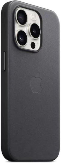 Apple Finewoven Back Cover Fabric Black (iPhone 15 Pro Max)