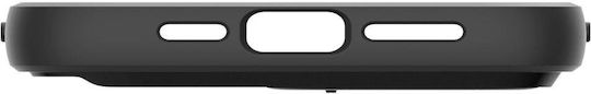 Spigen Optik Armor MagFit Back Cover Silicone / Plastic 2mm Black (iPhone 15 Pro)