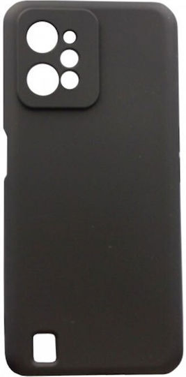 Silky & Soft Back Cover Silicon Negru (Realme C31)