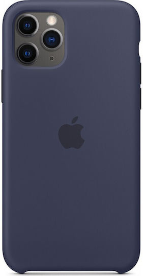 Apple Silicone Case Back Cover Silicone Midnight Blue (iPhone 11 Pro)