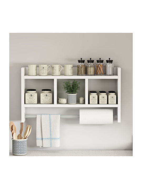 Regal Wand White 63.6x14.6x35cm