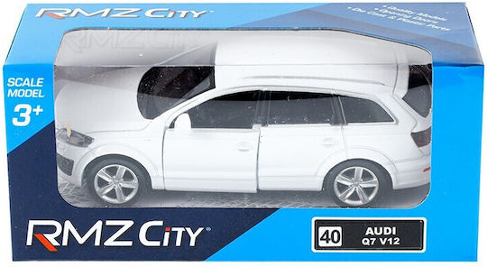 CarMotion Rmz Audi Q7 V12 Метална Фигура за Моделизъм Бяла в Мащаб 1:32 13x5.8x4.5см.