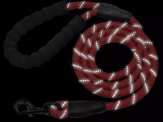 Foldable Dog Leash/Lead Strap in Red color