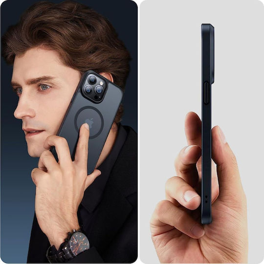 Tech-Protect Magmat MagSafe Back Cover Πλαστικό / Σιλικόνης Matte Navy (iPhone 13 mini)