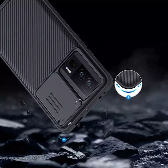 Nillkin Camshield Back Cover Plastic 0.2mm Black (Poco F5 Pro)