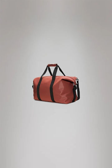 Rains Hilo Weekend Bag Sack Voyage Pink Fabric
