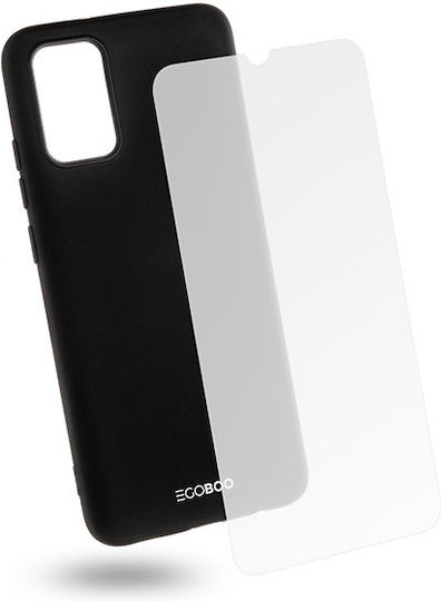 Egoboo Back Cover Silicon Negru (Galaxy A02s)