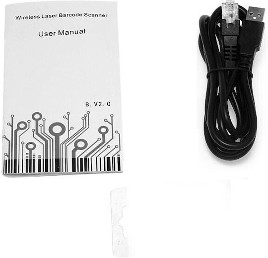 BP Handheld-Scanner Drahtlos mit 1D-Barcode-Lesefunktion