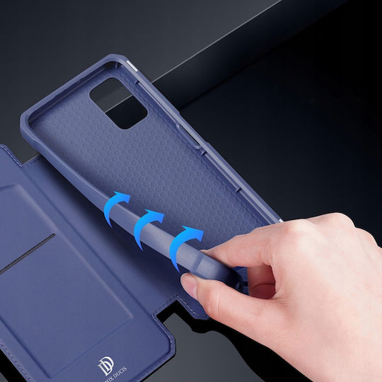 Dux Ducis Skin X Book Synthetic Leather Blue (Galaxy A03s)