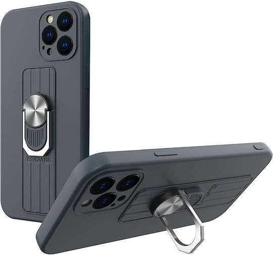 Powertech Back Cover Σιλικόνης Dark Blue (iPhone 13 Pro)