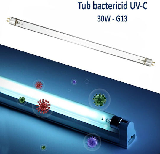 Uvc 30w Бактерицидна Тръба Стерилизация G13 Osram