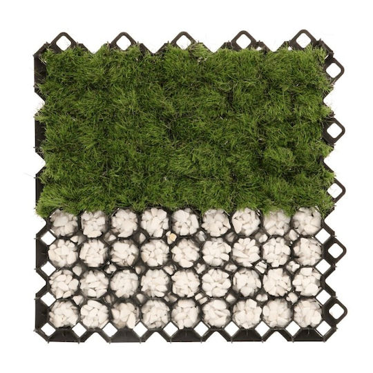 Material pentru Podea de Grădină din Plastic 50x50buc 1buc