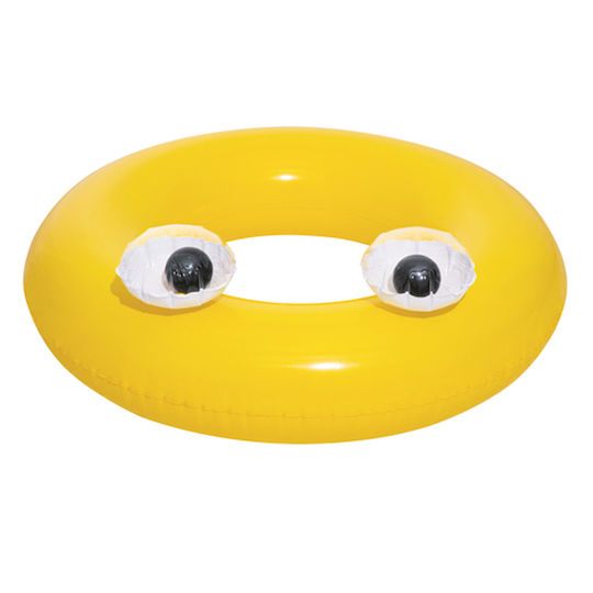 Bestway Kids' Swim Ring with Diameter 91cm. from 10 Years Old Yellow