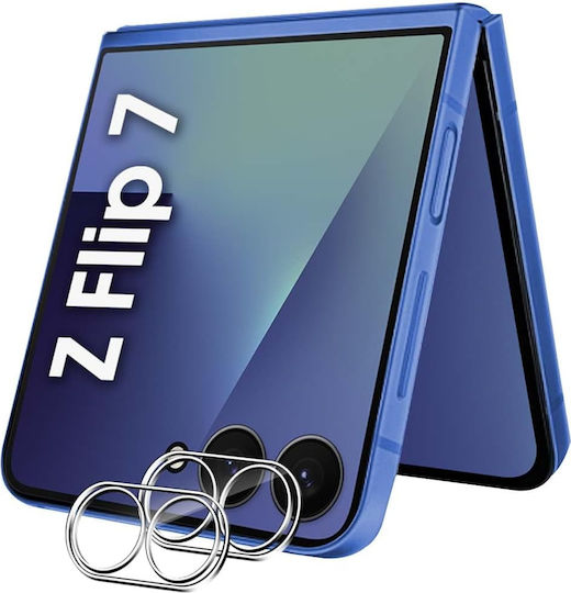 2x Gehärtetes Glas Kamera Erbord Samsung Galaxy Z Flip7 5G Transparente