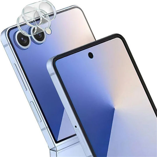 2x Gehärtetes Glas Kamera Erbord Samsung Galaxy Z Flip7 5G Transparente