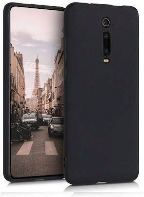 iNOS Liquid Silicon Back Cover Silicone Black (Xiaomi Mi 9T / 9T Pro)