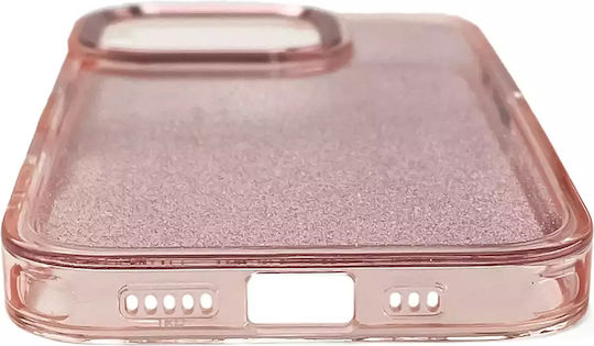 Wozinsky Glitter Umschlag Rückseite Silikon Rosa (Galaxy S24 FE)