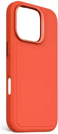 Decoded Umschlag Rückseite Silikon 1.2mm Orange (iPhone 17 Pro / iPhone 16 Pro)