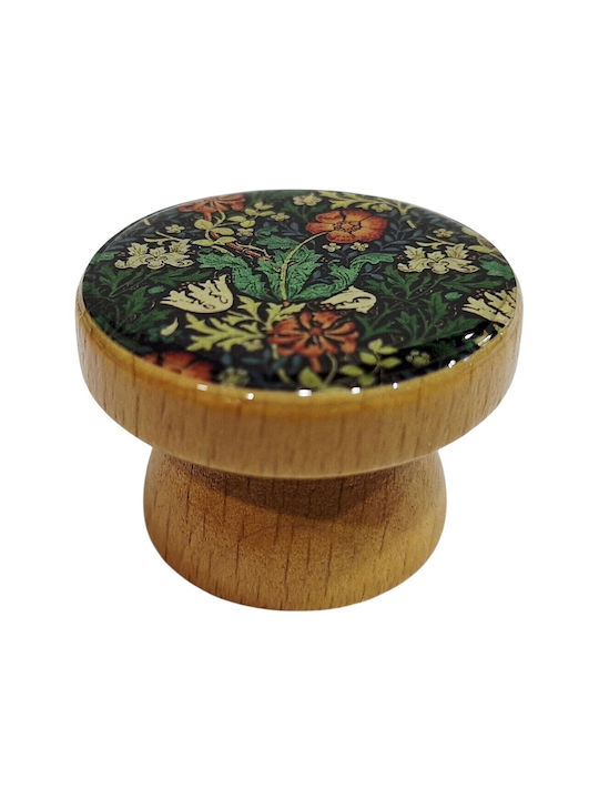 ACM Knob Furniture made of Wooden Natural wood 12013-000-BRZ2 1pcs