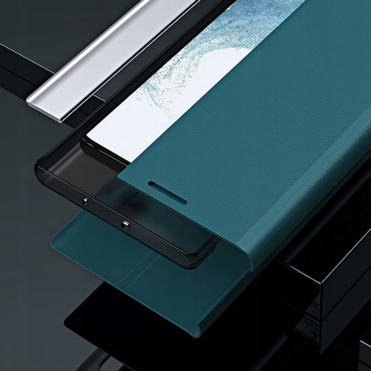 Hurtel Sleep Book Δερματίνης Μαύρο (Redmi Note 12 Pro / Poco X5 Pro)