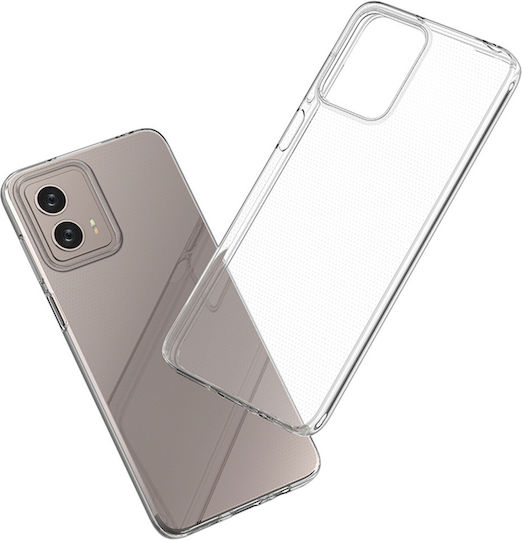 Hurtel Задна корица Силикон 0.5мм Прозрачен (Moto G53)