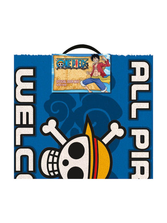 Pyramid International Πατάκι Εισόδου One Piece Μπλε 40x60εκ.