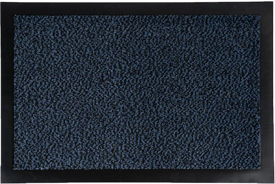 Sdim Fußmatte Teppich mit rutschfester Unterlage Paris 013 Blue 40x60cm