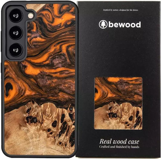 Bewood Задна корица Силикон Оранжев (Galaxy S23)