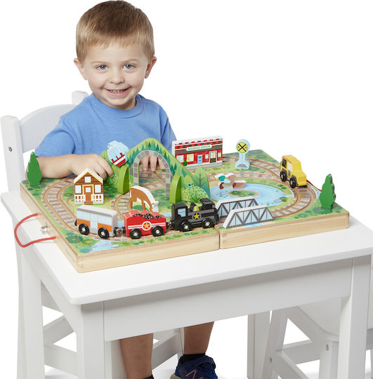 Melissa & Doug Vehicle Play Set made of Wood for 36++ Months