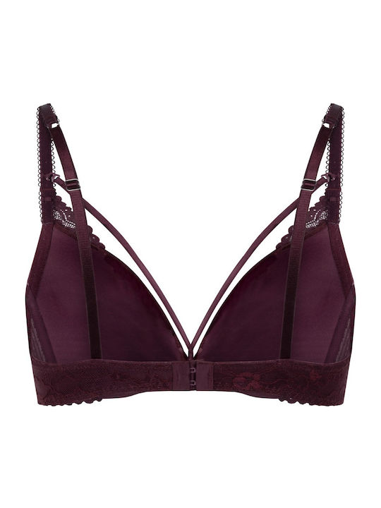 Push Up Bra Underwire Purple