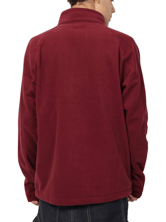 Fast Trek Iii Half Sweater Long Sleeve Burgundy