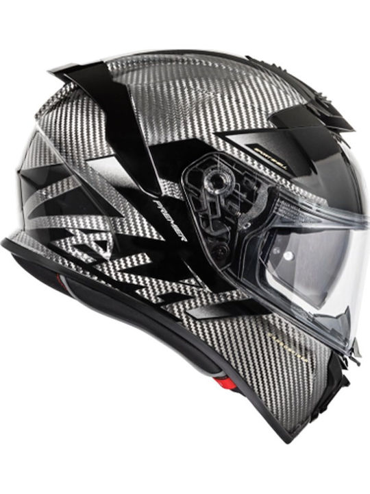 Premier Devil Carbon MN9 Мотоциклетна каска Full Face ECE 22.06 1430гр с Sunvisor