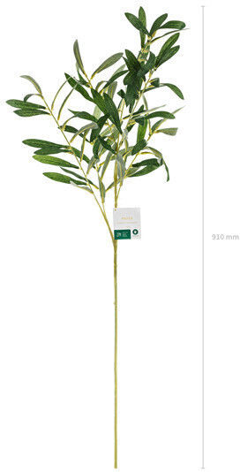 Dekoratives Olive Zweigstelle 91cm
