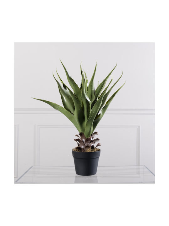 Изкуствено растение в саксия Алое Green 90см Supergreens