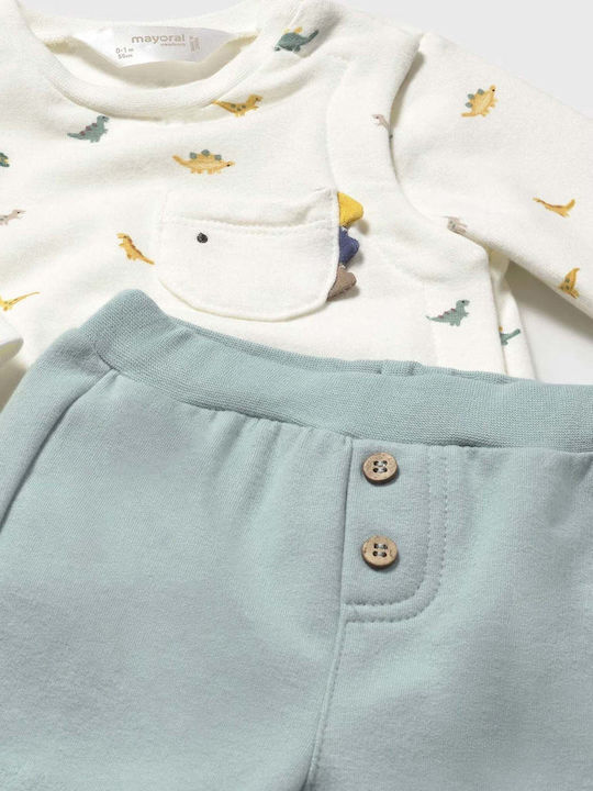 Kinder-Set mit Hose Winter 4Stück Honey-blue