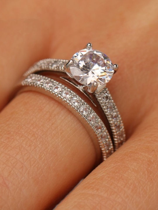 Ring with Zircon