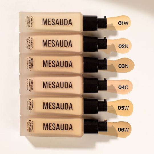 Mesauda Milano Chrono Flawless Liquid Make Up 16w 30ml