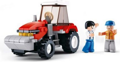 Sluban Τουβλάκια Town Farm: Tractor για 6+ Ετών 102τμχ
