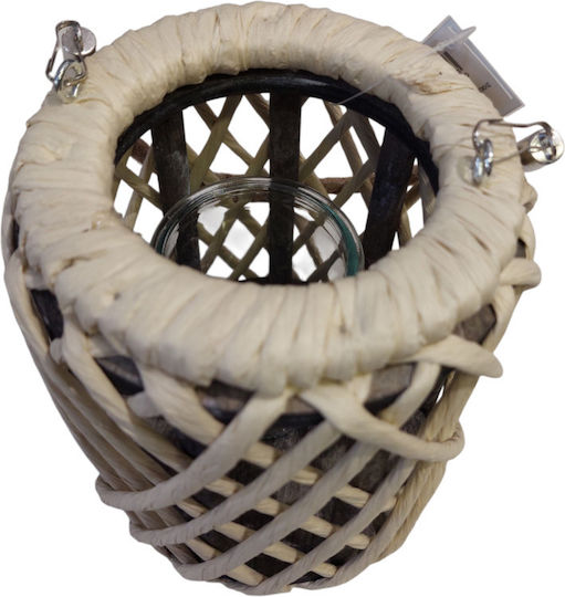 keleman Rope Lantern Brown 14x14x16cm