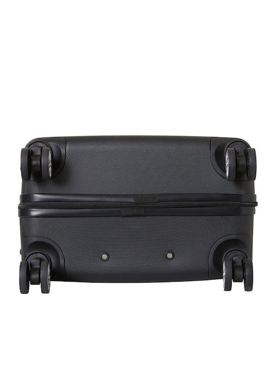 CAT Alexa Μεσαία Βαλίτσα Ταξιδίου Σκληρή Black με 4 Ρόδες Ύψους 66εκ.