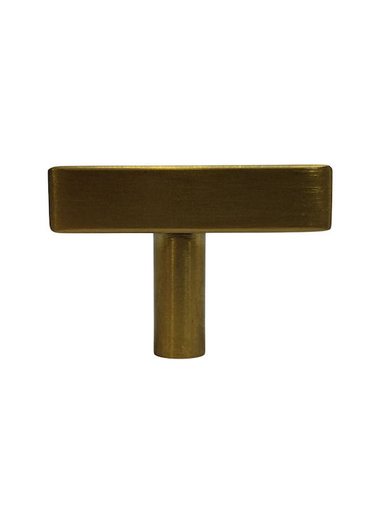 ACM Knob Furniture made of Metallic Gold-matte 11977-000-ANF1 1pcs