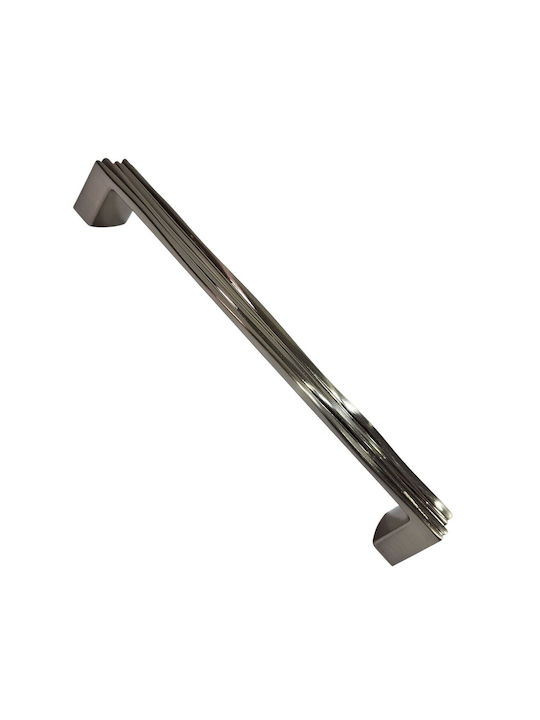 ACM Захват Мебел от Zamak Nickel Matte 213мм (Разстояние между отворите 192мм) 11980-160-12B1