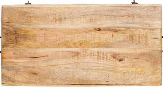 vidaXL Cutie Decorativă Lemn Depozitare 70x35x40cm
