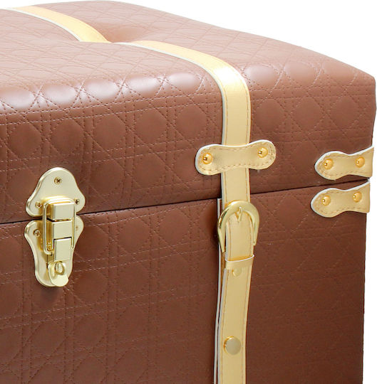 Keskor Wooden Decorative Trunk