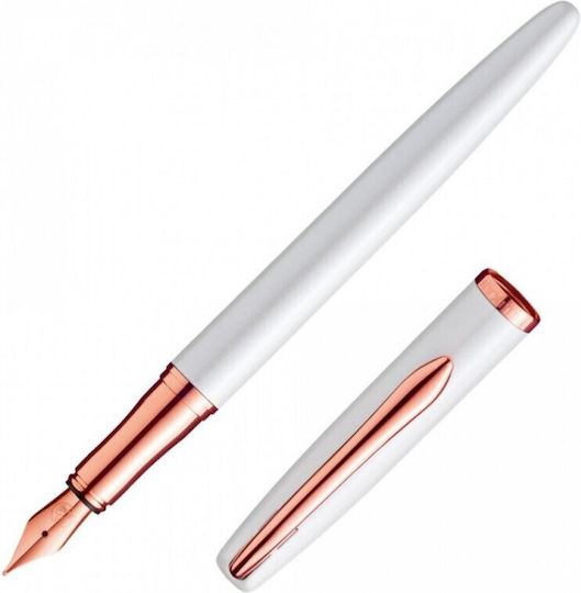 Pelikan Комплект Химикалки от Стомана Бял